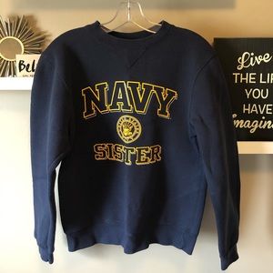 Navy Sister Crewneck